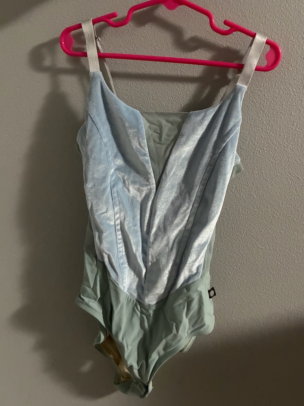Bodile leotard blue/green